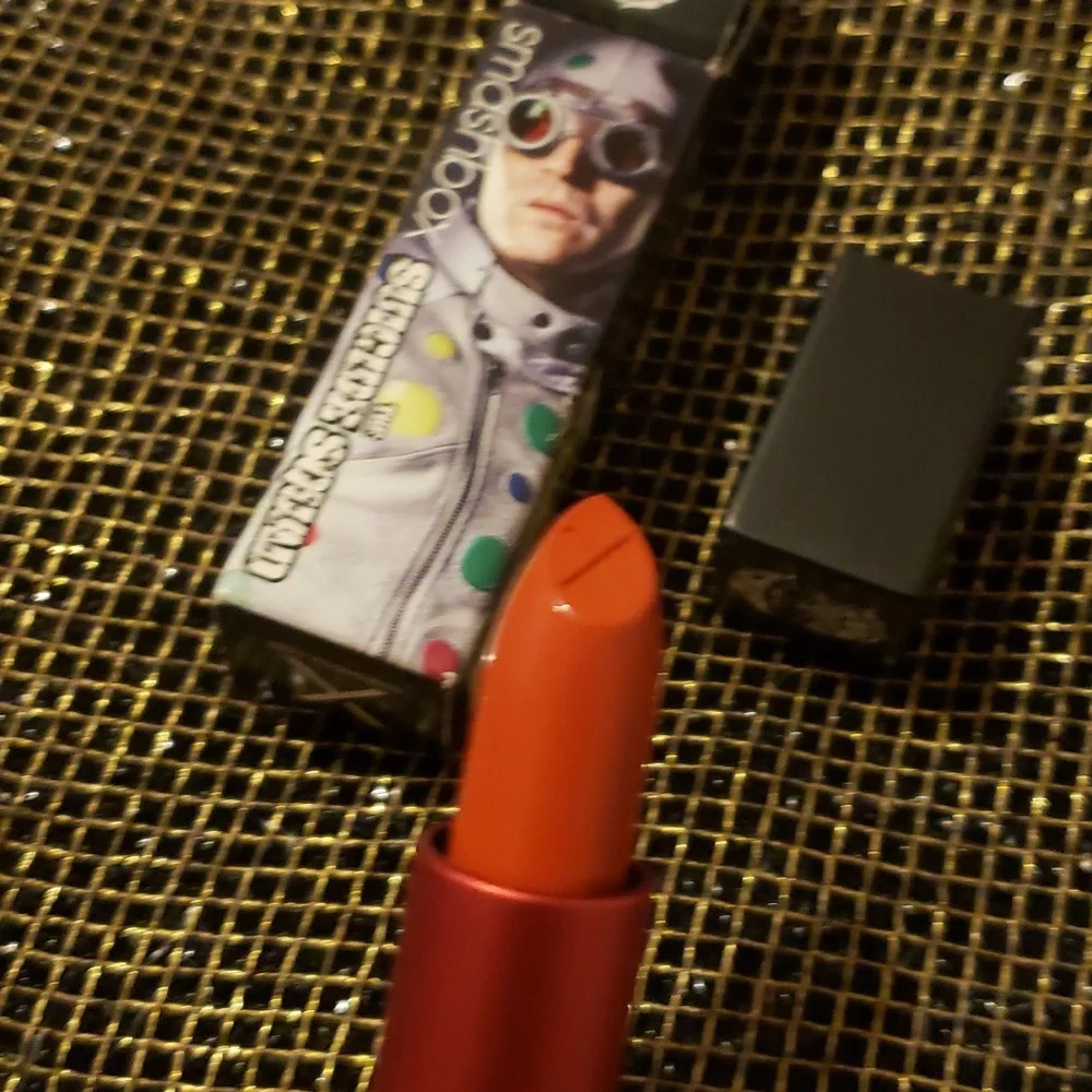 ❇️🧚‍♀️POLKADOT MAN Smashbox DISCONTINUED Suicide Squad Lipstick NWT - Picture 3 of 6